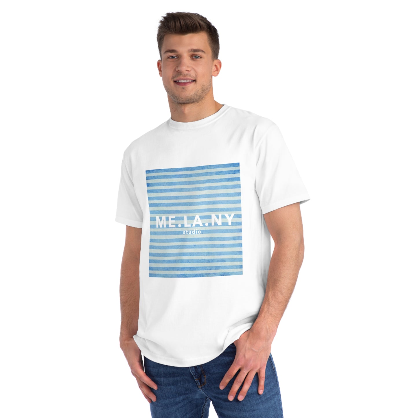 "Stripe Hype" Organic Unisex Classic T-Shirt