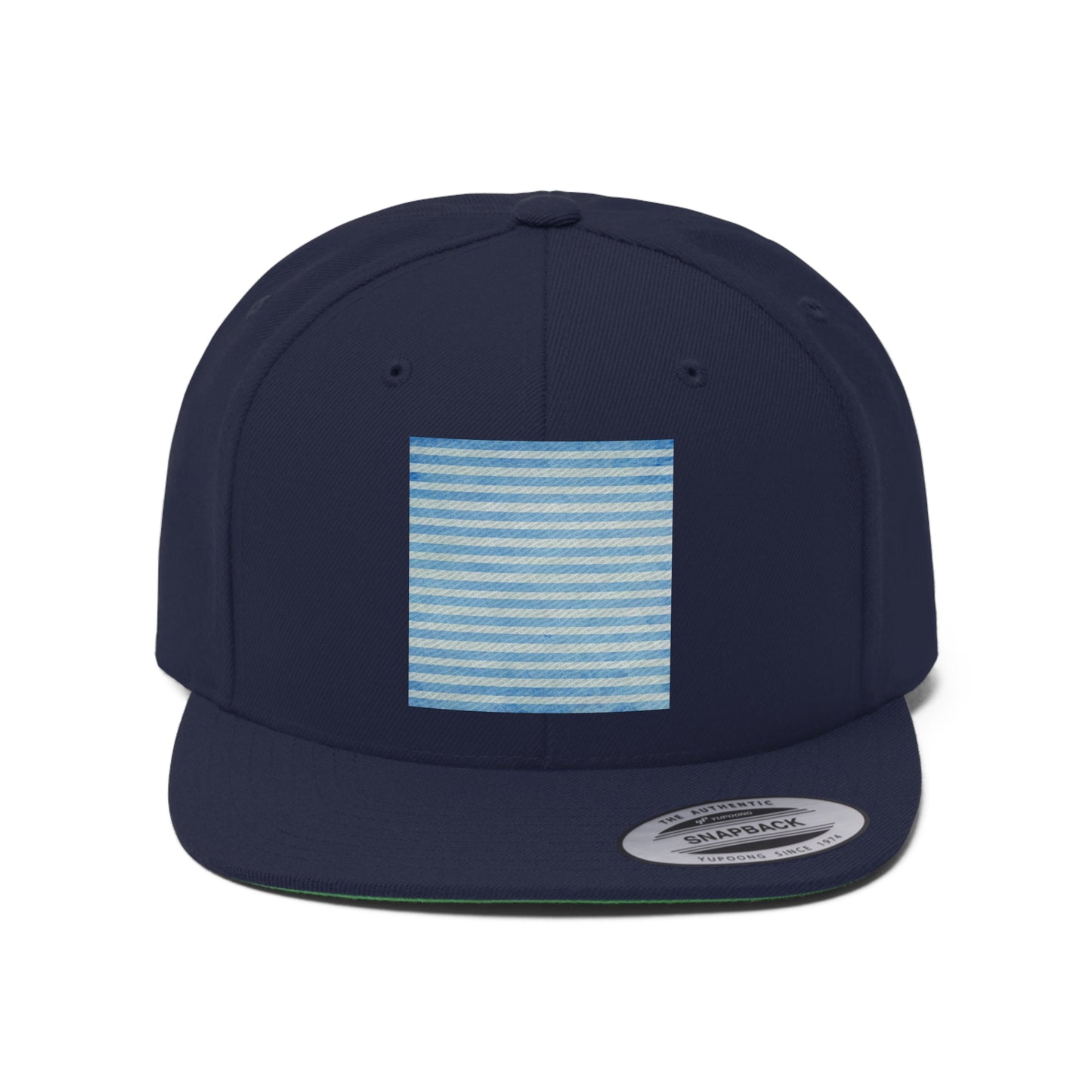 "Stripe Hype" Unisex Flat Bill Hat